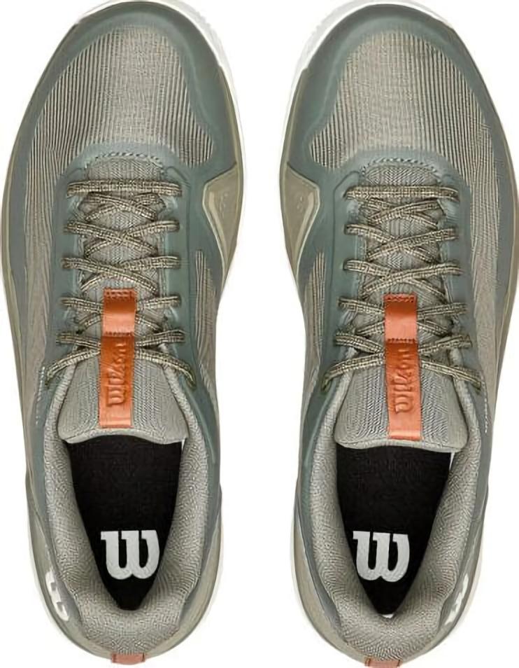 (EU) Кроссовки мужские Wilson Rush Lite 5 Dark Green Wrs338660, Зелёные (р. 40 2/3)