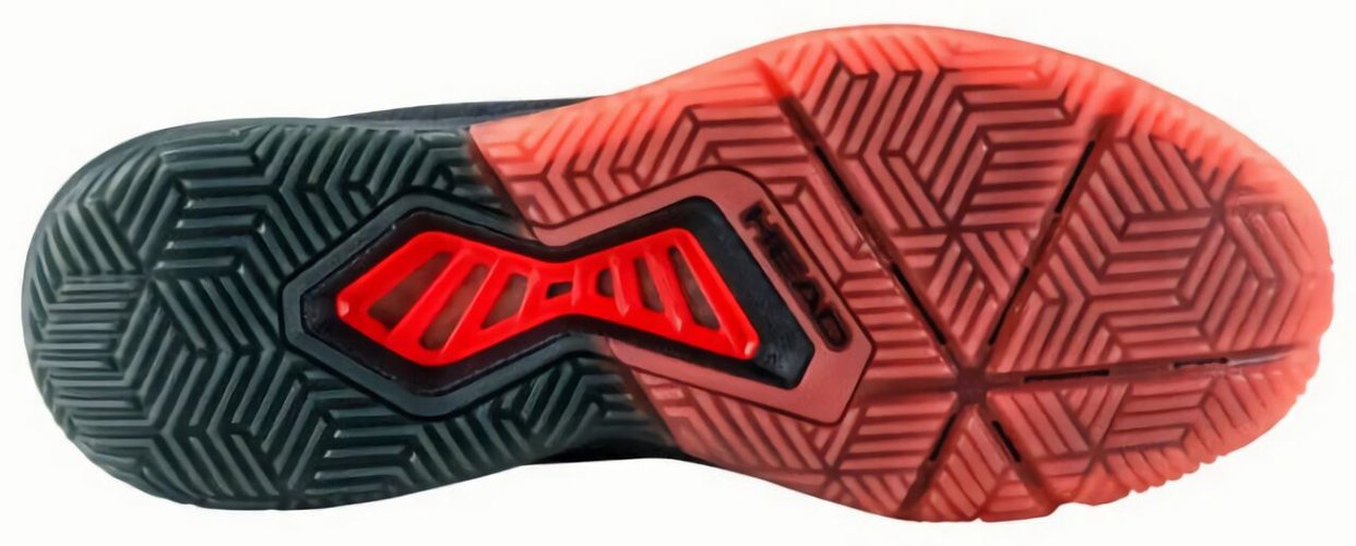 (EU) Кроссовки мужские Head Motion Pro, 273604 BBFC, Черно-Оранжевые (р. 40)