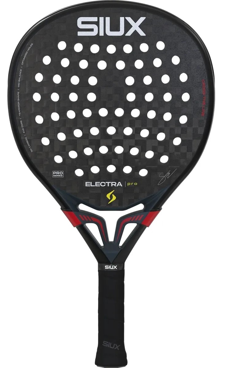 Ракетка для падел тенниса Siux Electra Pro 2026 Shadow Red