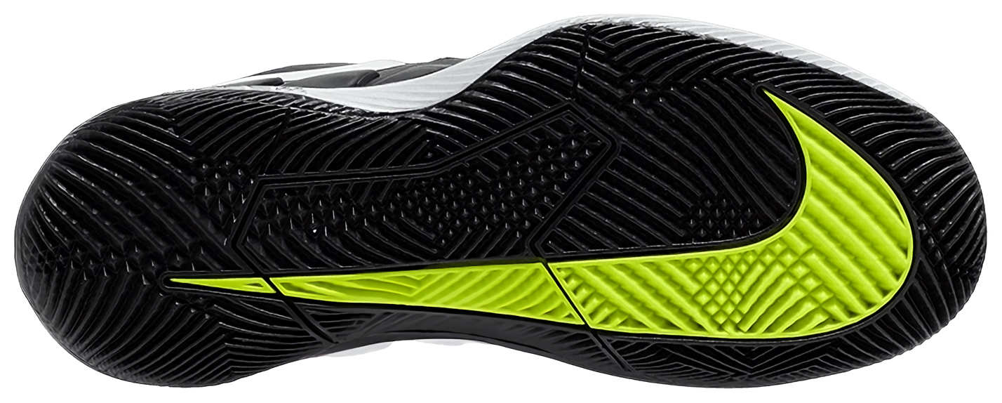 Кроссовки детские Nike Court Jr. Vapor X, Черные (р. 34)