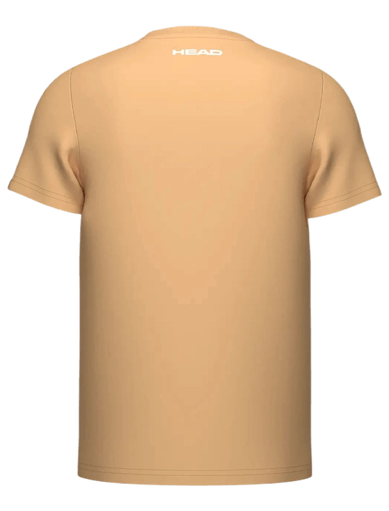 Футболка для мальчиков Head Carl T-Shirt B, Оранжевая (рост 140 см, 9–10 лет)