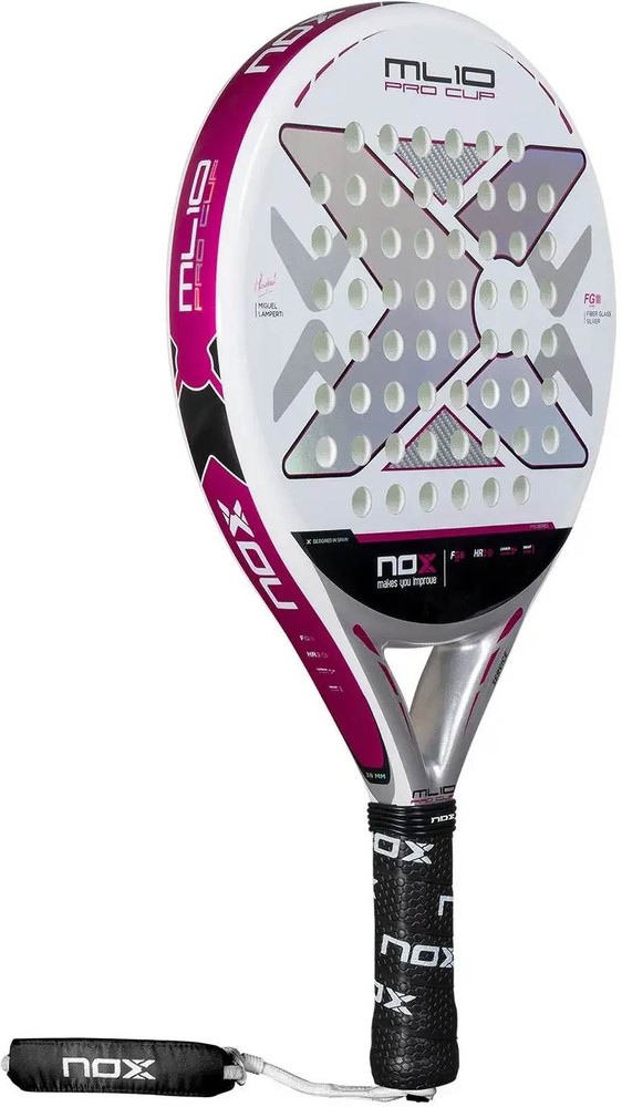 (EU) Ракетка для падел тенниса Nox Ml10 Pro Cup Silver By Miguel Lamperti 2025 (дубль)