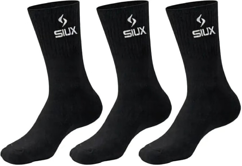 (EU) Носки унисекс Siux Basic High-Cut, Чёрные (M)