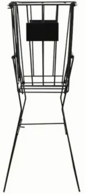 (EU) Корзина для мячей Softee, Черная