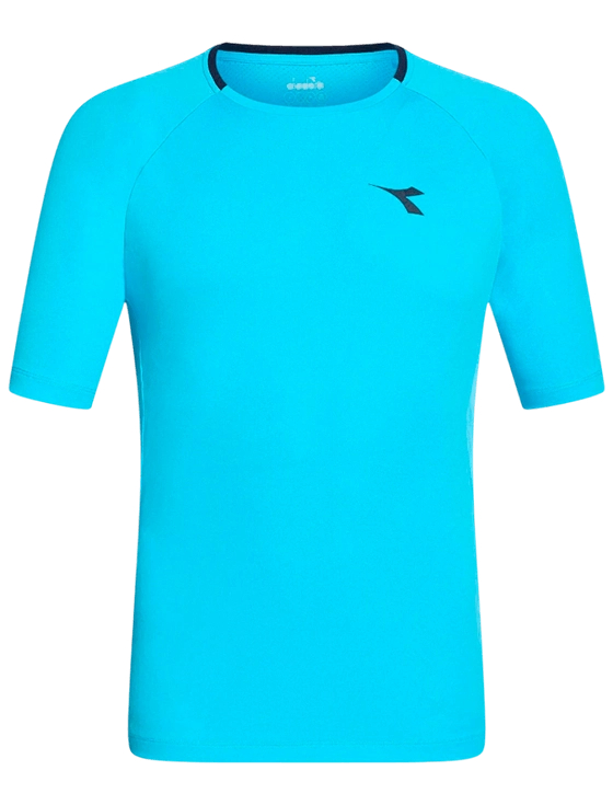 Футболка мужская Diadora SS T-Shirt Tennis M, Голубая (M)