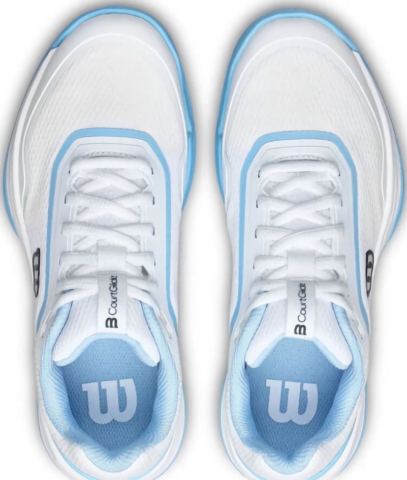 (EU) Кроссовки женские Wilson Courtglide Padel Blue Women Wrs341120, Белые (р. 42 2/3)