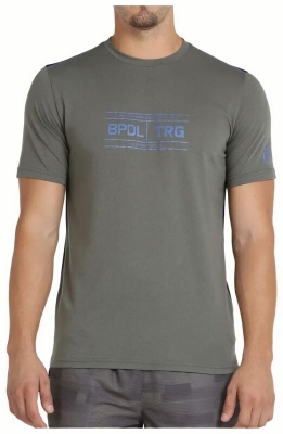 (EU) Футболка мужская Bullpadel Toen, Зелёная (S)