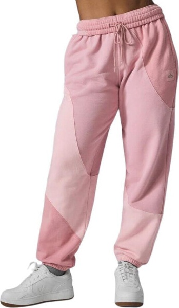 (CN) Брюки Alo Yoga Make Waves Sweatpant, Розовые (XS)