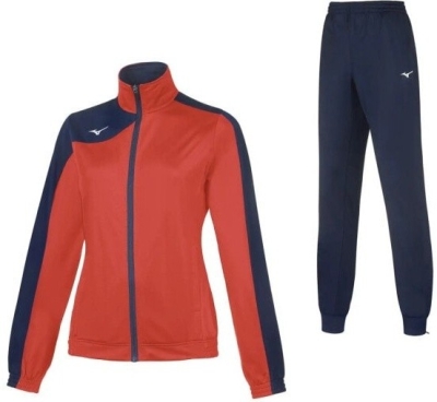 (EU) Спортивный костюм женский Mizuno Team Kobe, Красный (L)