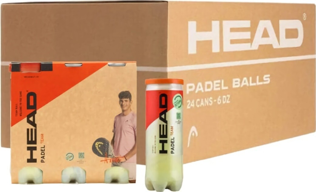 (EU) Мячи для падел тенниса Head Padel 575651, 8 банок (3 шт в банке)