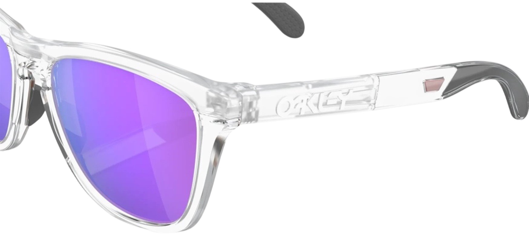 Очки солнцезащитные Oakley Frogskins Range Matte Clear Prizm Violet, Прозрачный/Фиолетовые Линзы