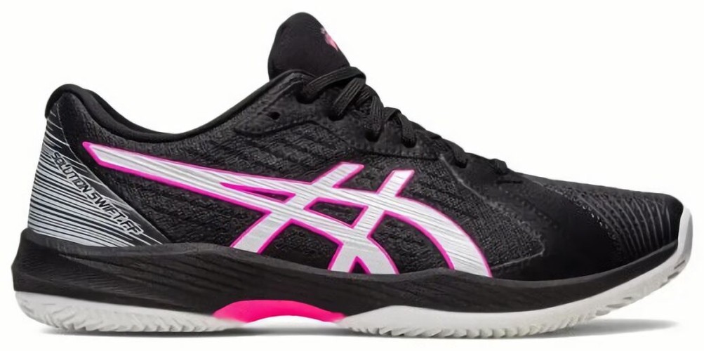 (EU) Кроссовки мужские Asics Solution Swift FF, 1041A299 002, Черно-Розовые (р. 40)