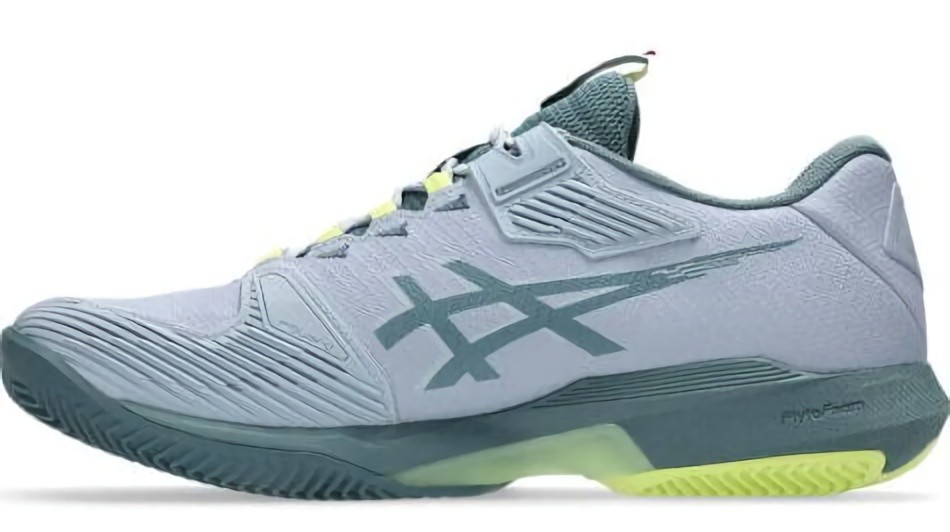 (EU) Кроссовки мужские Asics Solution Speed Ff 4 Clay Gray 1041A533, Серые (р. 40)