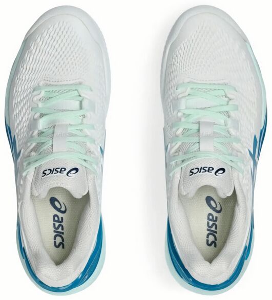 (EU) Кроссовки женские Asics Gel Resolution 9, 1042A224, Белый/Голубой (р. 40)