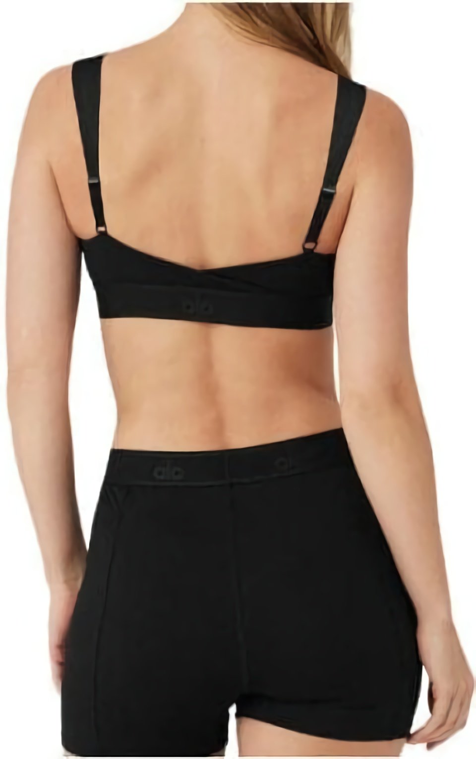 (CN) Нижнее белье женское Alo Yoga Sports, Чёрное (S)