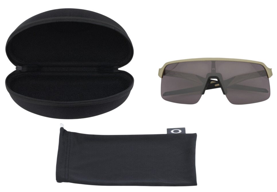 Очки солнцезащитные Oakley Sutro Lite Matte Grey Ink Prizm Road Black, Серый Матовый/Бордовый Линзы