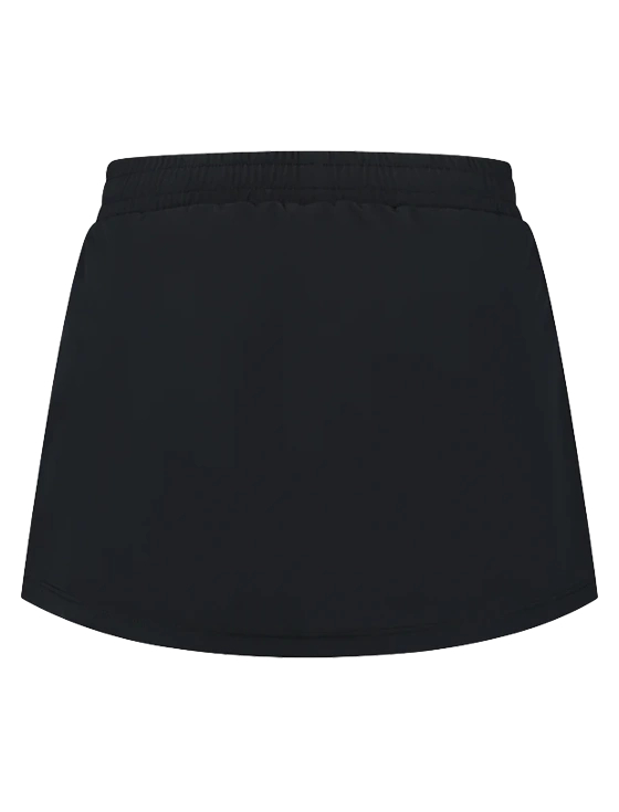 Юбка женская Dunlop Game Skirt W, Чёрная (L)