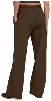 (CN) Брюки женские Alo Yoga Suit Up Long, Коричневые (S)
