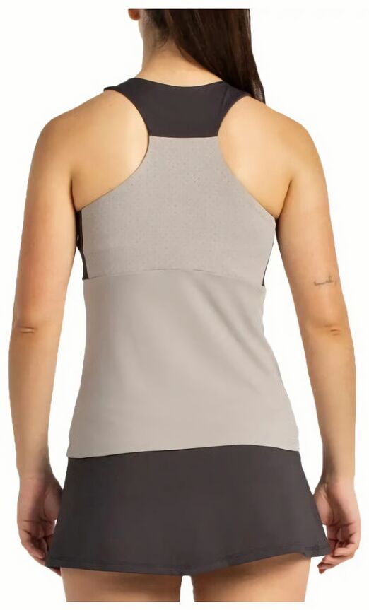 (EU) Майка женская Bullpadel Erare для Тенниса, Серая (XL)