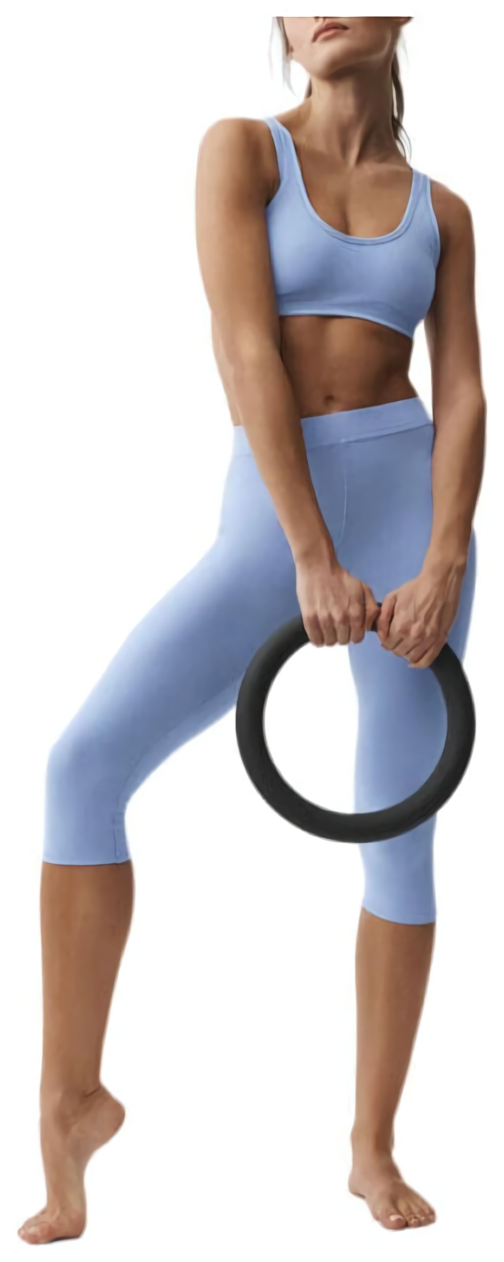 (CN) Спортивное белье женское Alo Yoga Sports Underwear, Голубое (XS)