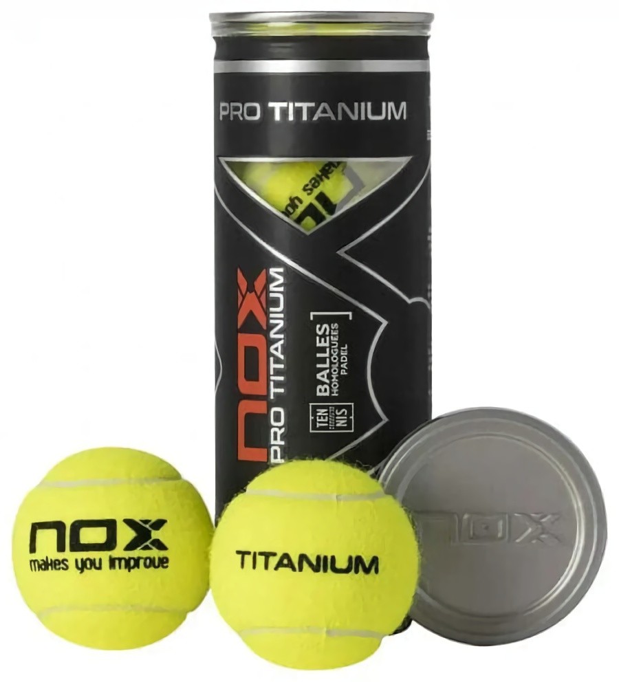 (EU) Мячи для падел тенниса Nox Pro Titanium (3 шт)