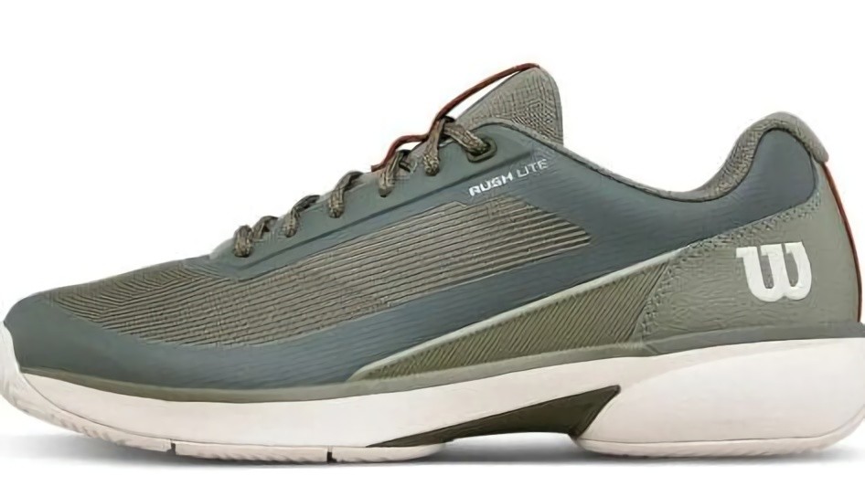(EU) Кроссовки мужские Wilson Rush Lite 5 Dark Green Wrs338660, Зелёные (р. 40 2/3)