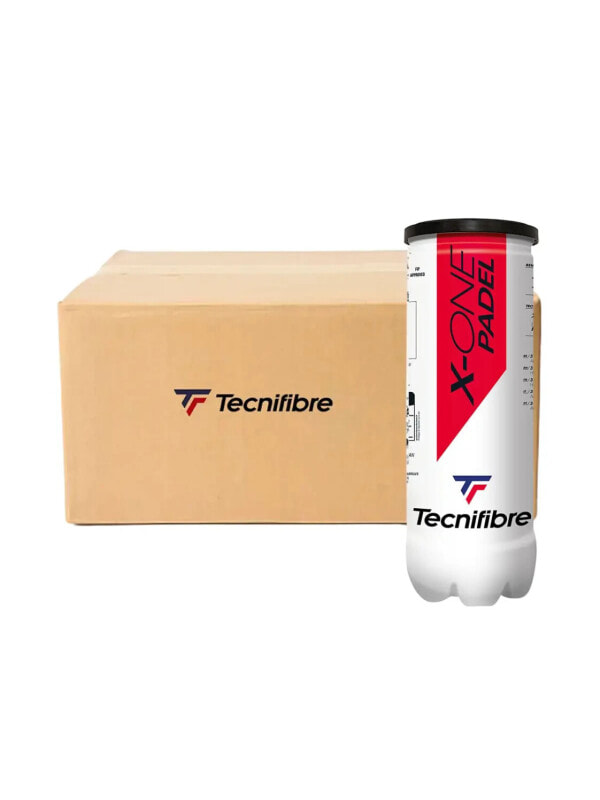 (EU) Мячи для падел тенниса Tecnifibre Padel X-One 60PADXO243, 24 банки (3 шт в банке)