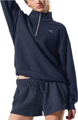 (CN) Свитшот унисекс Alo Yoga Accolade Sweatshirt, Синий (M)