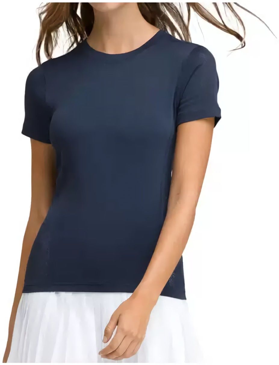 (EU) Футболка женская Wilson Pro Seamless, Синяя (L)