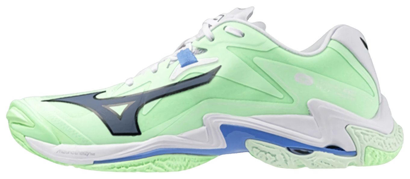 Кроссовки мужские Mizuno Wave Lightning Z8, Neo Mint/Black/Frontier Blue (р. EUR 43)