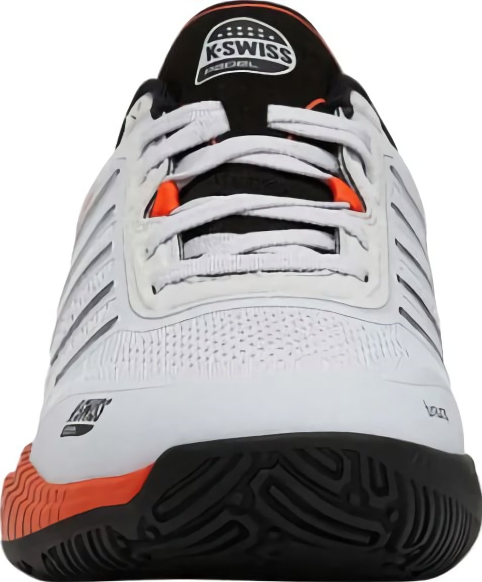 (EU) Кроссовки мужские Kswiss Ultra Court Padel White/Neon Lava 04436-075-M, Разноцветные (р. 46)
