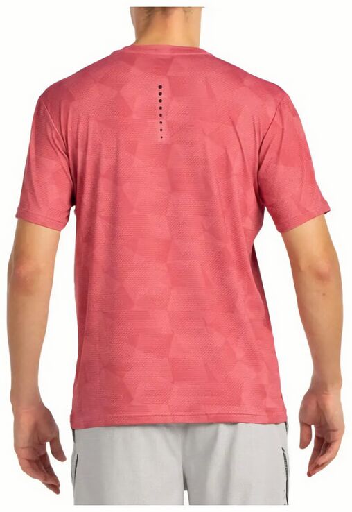 (EU) Футболка мужская Bullpadel Macondo Cb57012000 с коротким рукавом, Розовая (XL)