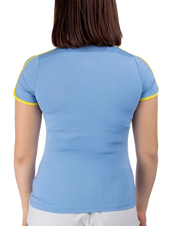 Футболка женская Mizuno Frontier Tee W, Голубая (XS)
