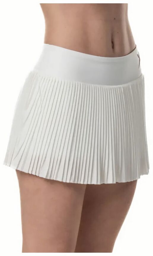 (EU) Юбка женская Drop Shot Radiant, Белая (M)