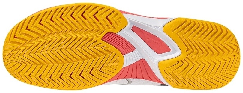 Кроссовки мужские Mizuno Wave Exceed Court AC, Белый/Красный/Темно-синий (р. 43,5)