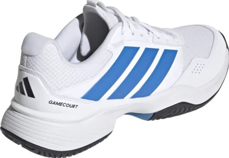 (EU) Кроссовки мужские Adidas Gamecourt 3 M, Белые (р. 40 2/3)