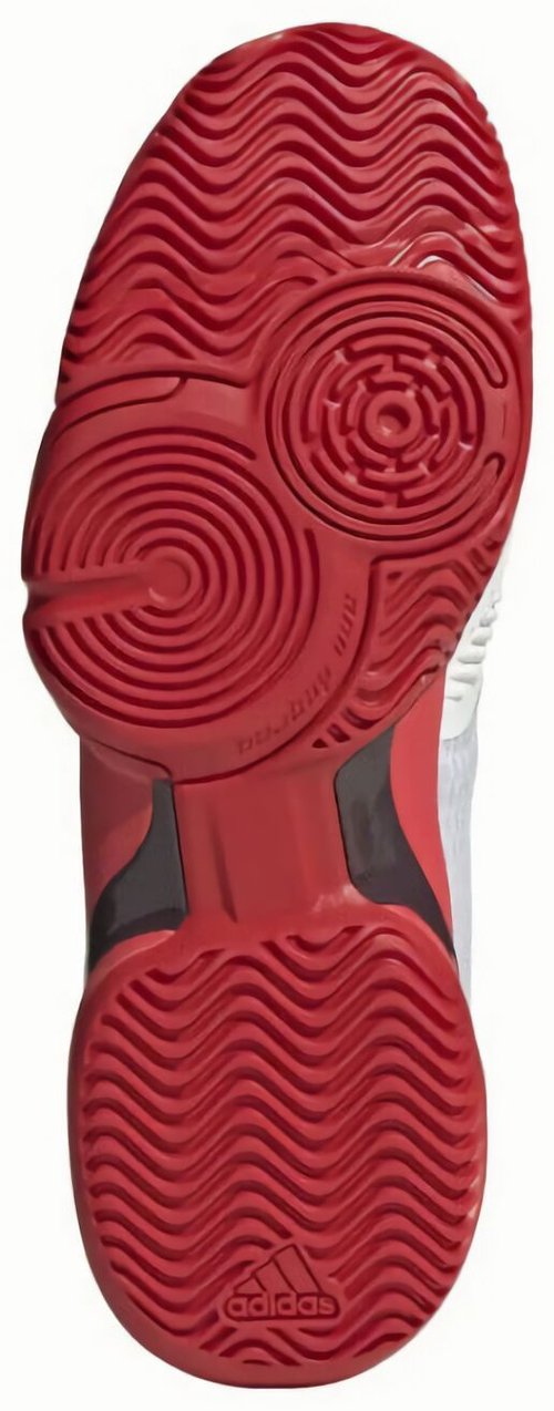(EU) Кроссовки детские Adidas Barricade K, IH5545, Бело-Черные (р. 32)
