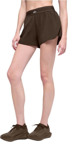 (CN) Шорты Alo Yoga Match Point Short, Коричневые (M)