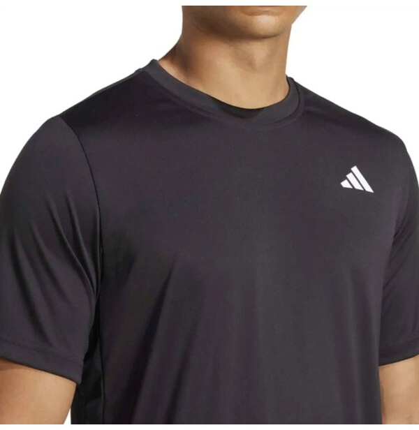 (EU) Футболка мужская Adidas Men's Club Kue70, Чёрная (S)