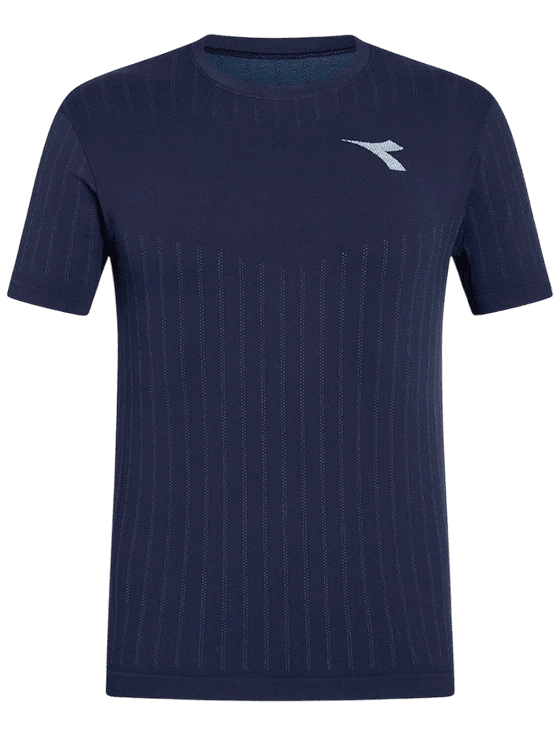 Футболка мужская Diadora SS T-Shirt Icon Stratouno M, Синяя (L)