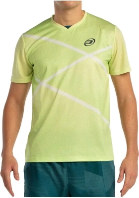 (EU) Футболка мужская Bullpadel Ladra Court, Жёлтая (2XL)