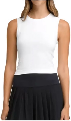 (EU) Майка женская Wilson Pro Seamless, Белая (M)