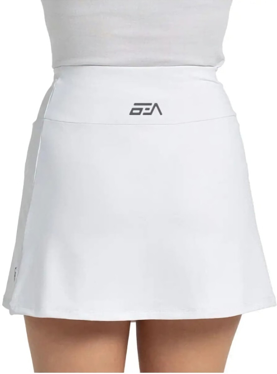 (EU) Юбка женская Bullpadel Biela Woman, Белая (2XL)