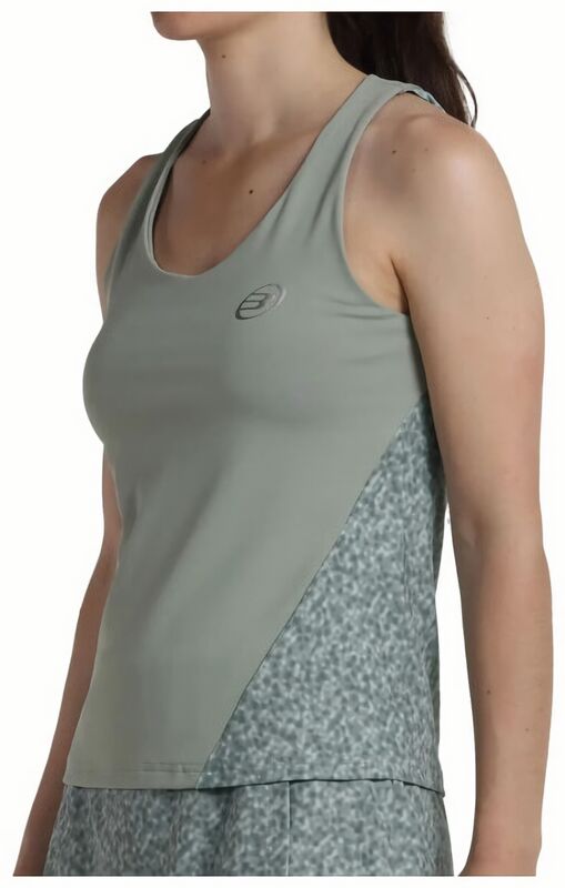 (EU) Майка женская Bullpadel Brete, Зелёная (2XL)