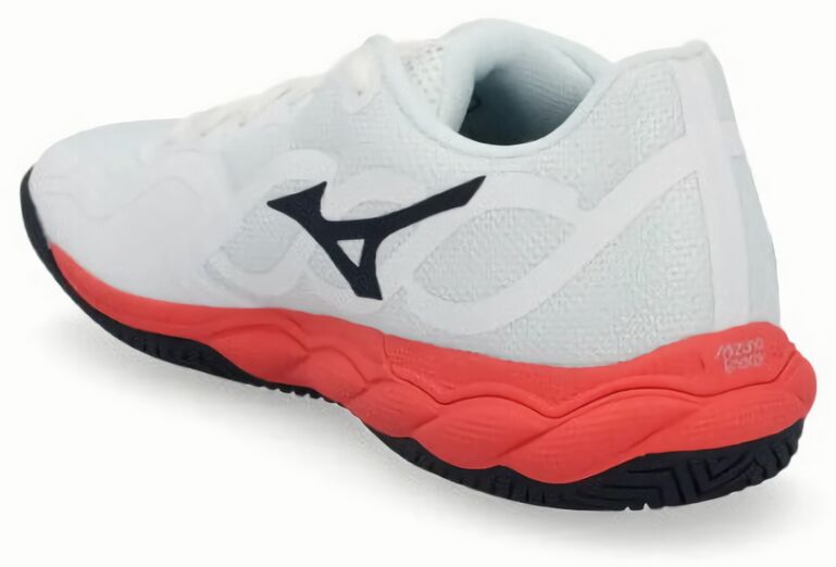 (EU) Кроссовки мужские Mizuno Wave Enforce Court AC, 61GA2432, Бело-Оранжевые (р. 41)