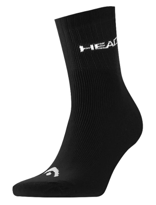 Носки женские Head Tennis Club 3 пары, Чёрные (р. 35–38)