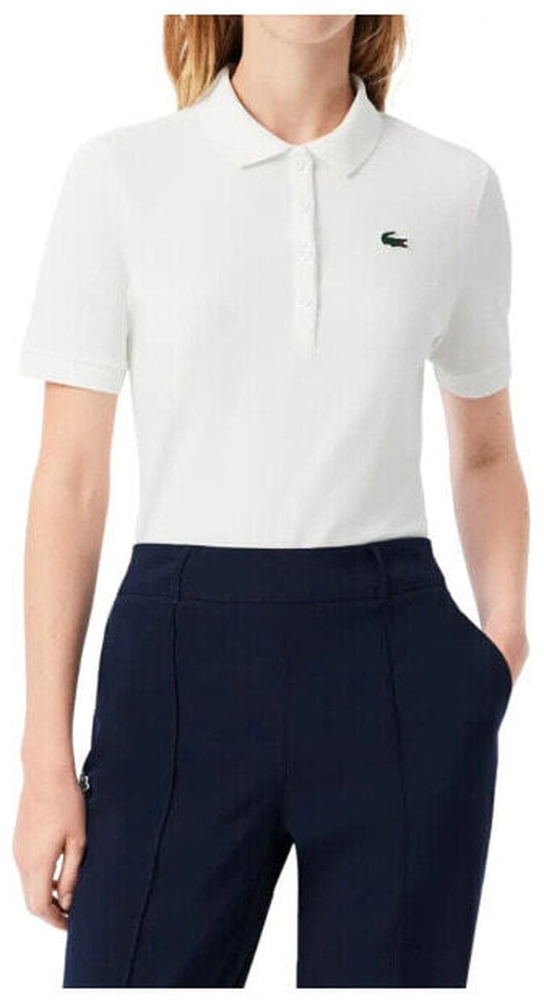 (EU) Поло женское Lacoste Core Performance PF8631, Белое (36)