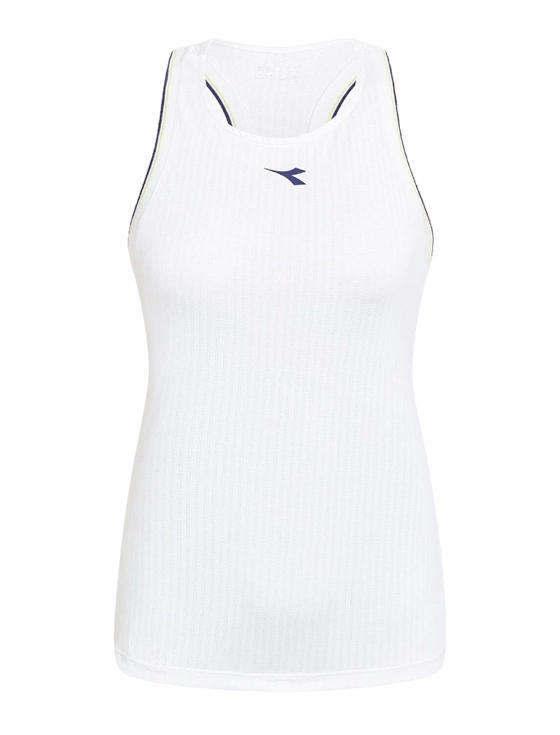 Топ женский Diadora L Core Tank W, Абсолютно белый (S)