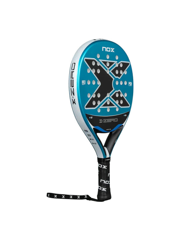 Ракетка для падел тенниса контрольная NOX X-Zero Blue PXZEROBL