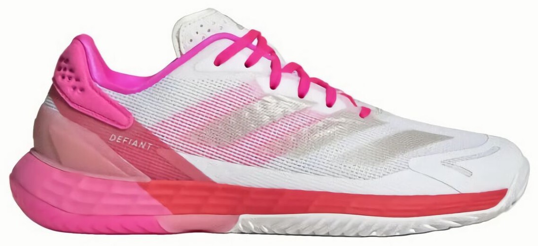 (EU) Кроссовки женские Adidas Defiant Speed 2, JS2902, Бело-Розовые (р. 38)